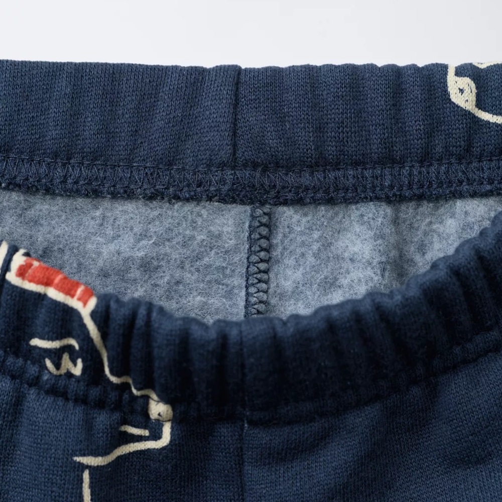 NWT Zara Matching Wolf Sweatshirt & Sweatpant Set - Picture 3 of 5